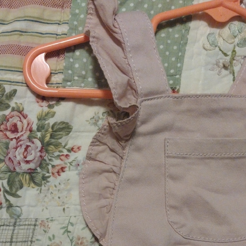 Carter's Pink Ruffled One Piece - Picture 3 of 12